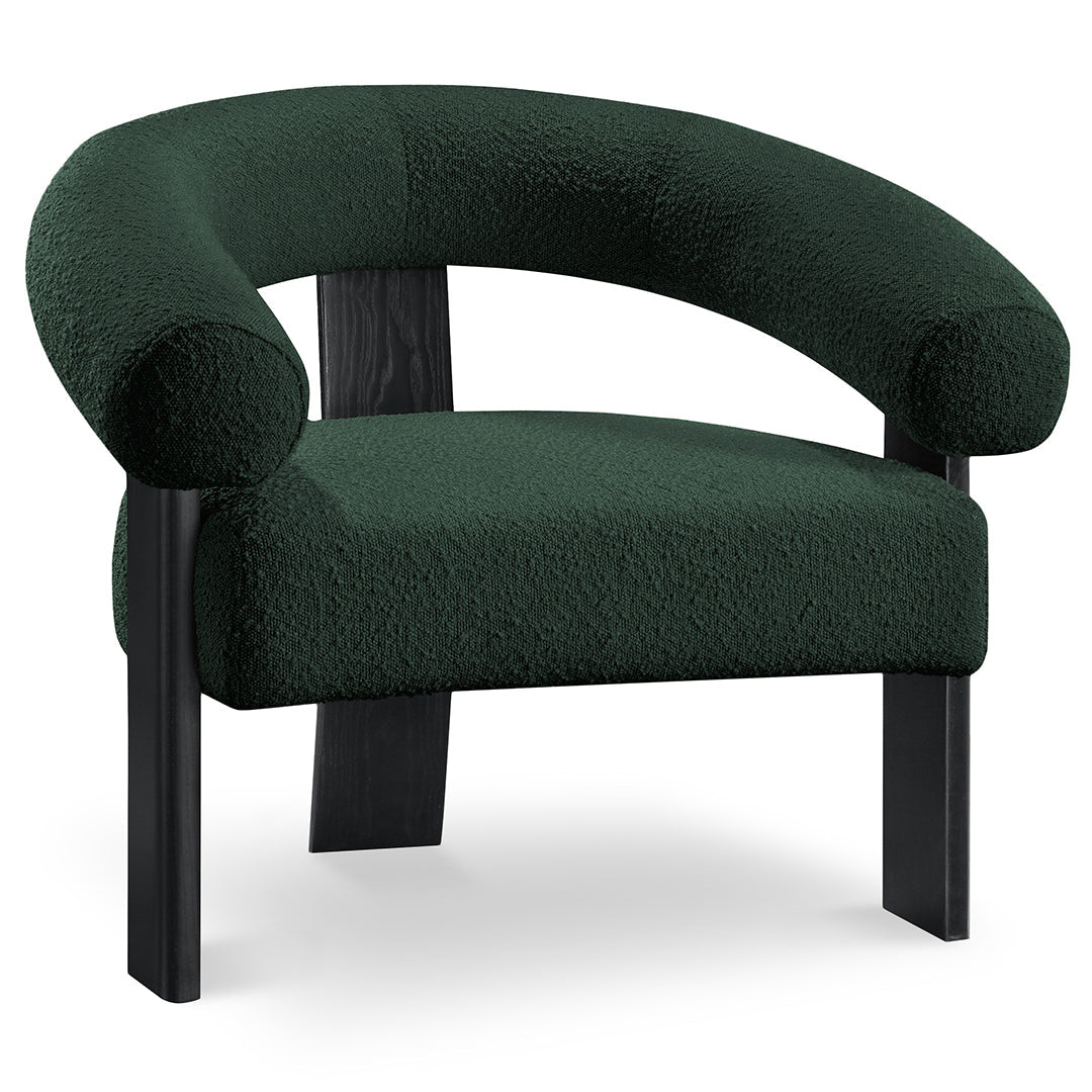 Winston Boucle Fabric Accent Chair