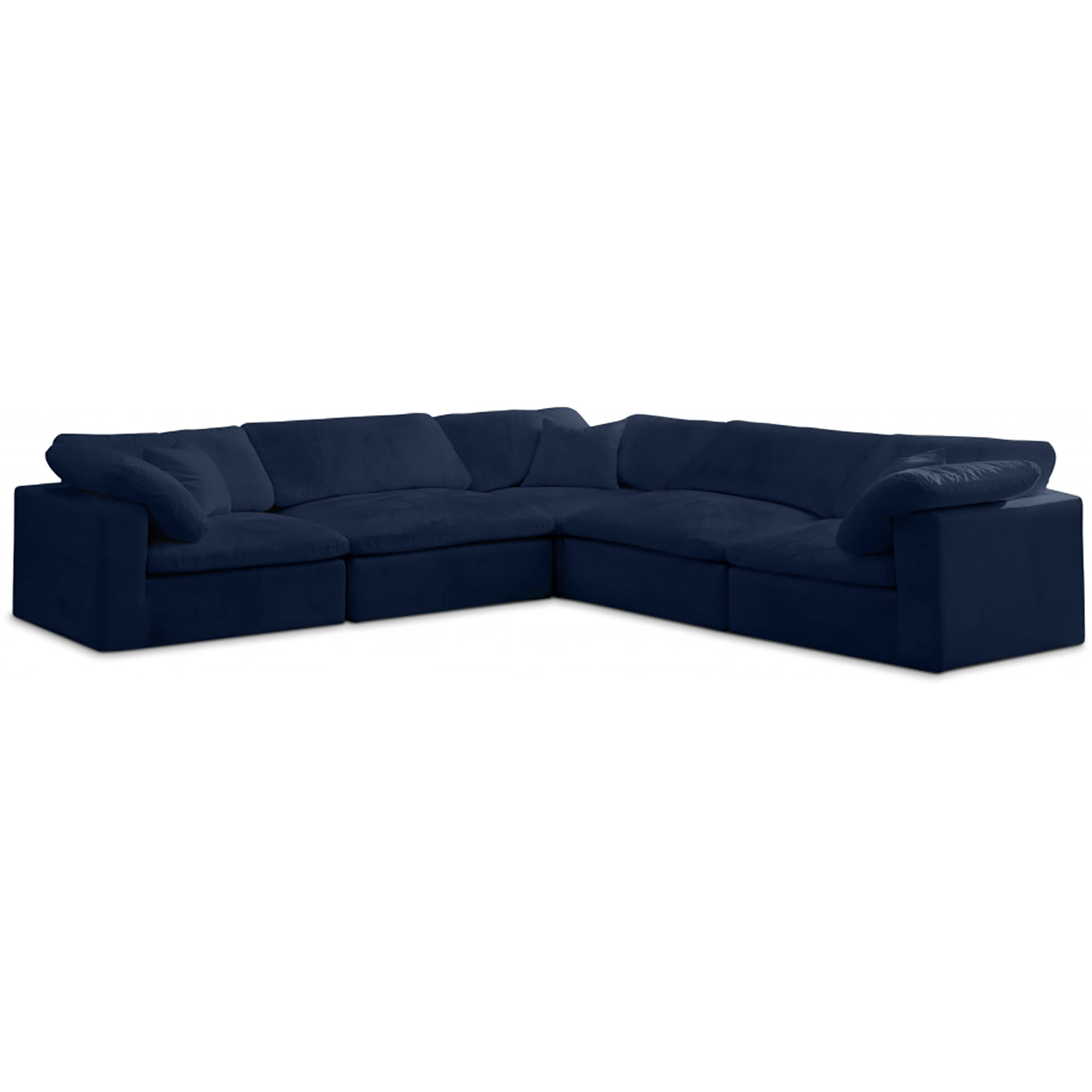 Cozy Velvet Comfort Modular Sectional