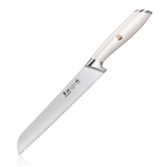 L & L1 Series 8-Inch Bread Knife, Forged German Steel