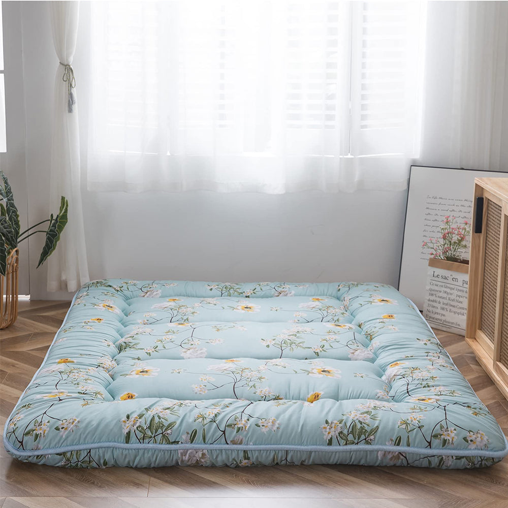 MAXYOYO Floor Mattress, Flower Printed Japanese Futon Mattress