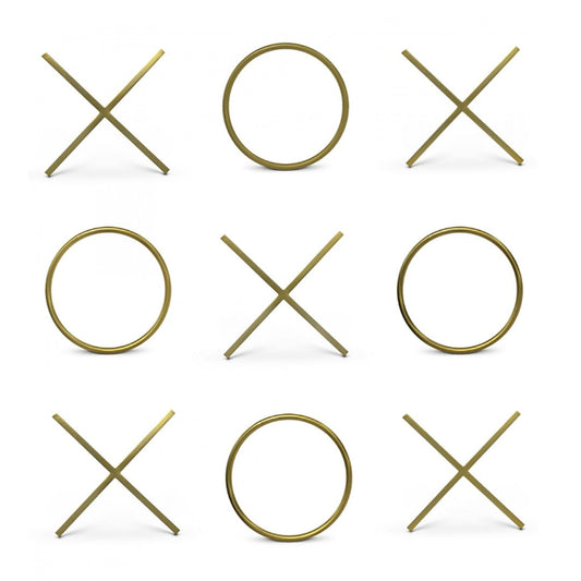 XOXO Gold Wall Decor