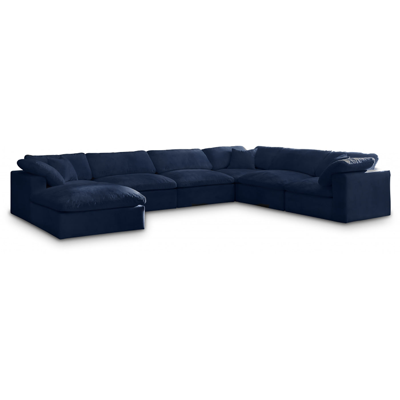 Cozy Velvet Comfort Modular Sectional