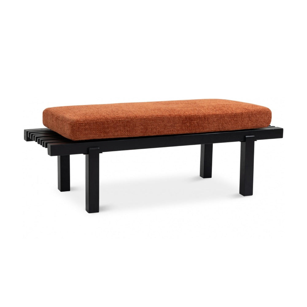 Naya Chennile Fabric Bench