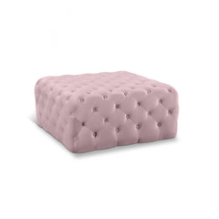 Ariel Velvet Ottoman | Bench