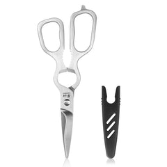 D Shape Forged Stainless Steel Shears, Satin Finish, 9-Inch Overall Length, 1021233