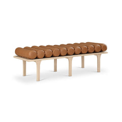 Landon Faux Leather Bench