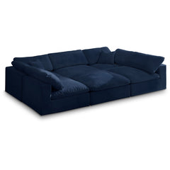 Cozy Velvet Comfort Modular Sectional