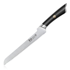 ELBERT Series 8-Inch Offset Bread Knife, Forged German Steel