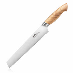 OLIV Series 8-Inch Bread Knife, Forged Swedish 14C28N Steel, 501585