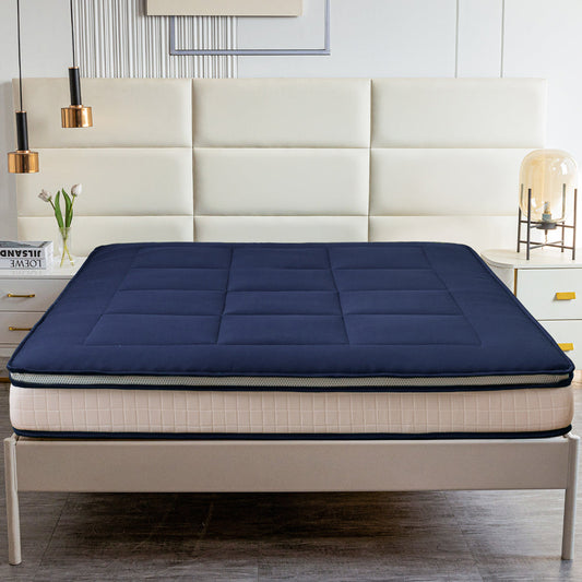 DreamLux Supreme 6" Pillow Top Futon Mattress, Navy