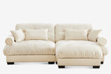 CLOUDIES 94" Loveseat with 1 Ottoman