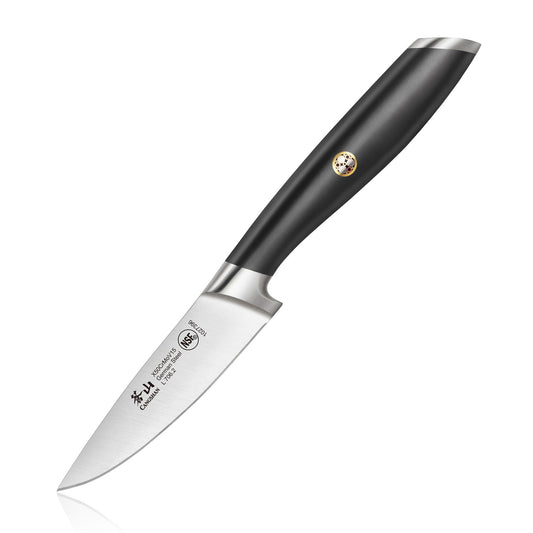 L Series 3.5-Inch Paring Knife, Forged German Steel, Black, 1027396