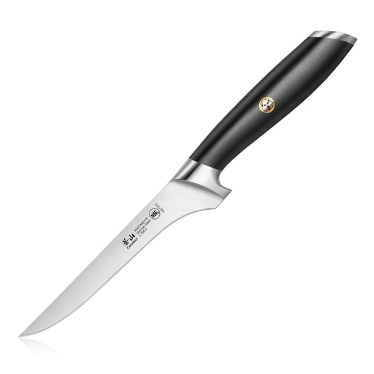 L Series 6-Inch Boning Knife, Forged German Steel, Black, 1027372