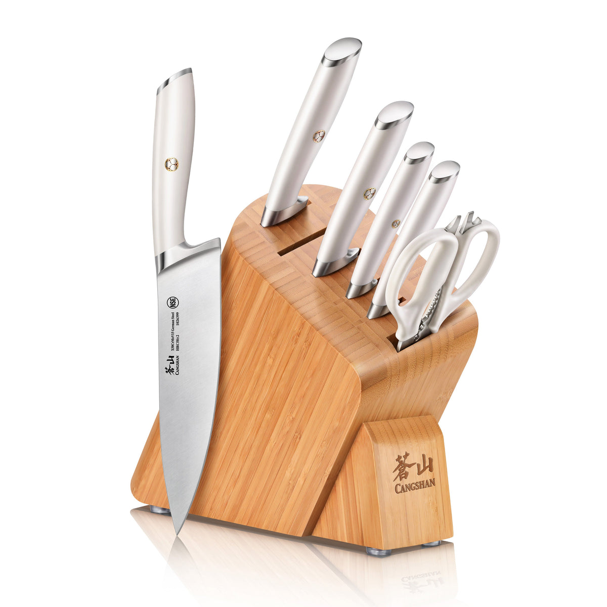 L1 Series 7-Piece German Steel Forged Knife Set, Forged German Steel, 1026610