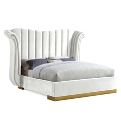 Flora Velvet Bed