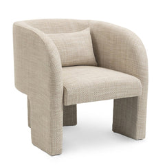 Sawyer Weaved Fabric Accent Chair