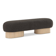 Robertson Boucle Fabric Bench