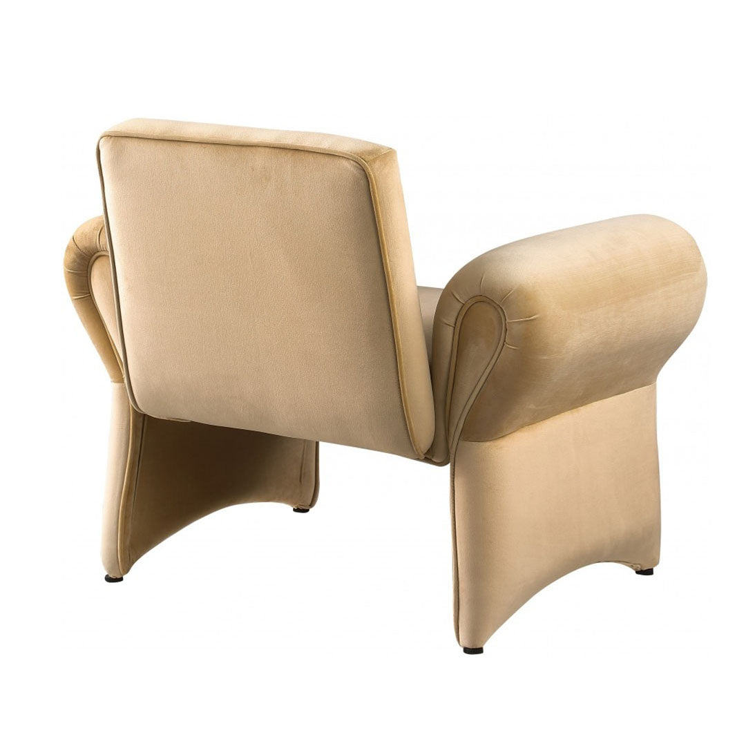 Fleurette Velvet Accent Chair