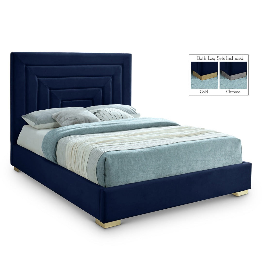 Nora Velvet Bed