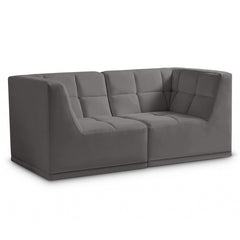 Relax Velvet Modular 68" Sofa