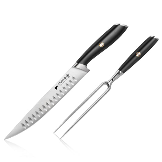 Saveur Selects 2-Piece Carving Set, Forged German Steel, 1026283