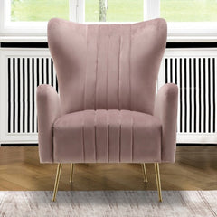 Opera Velvet Accent Chair