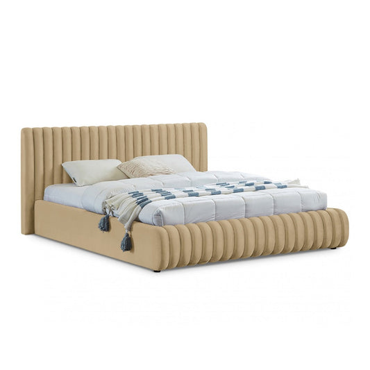 Nash Boucle Fabric Bed