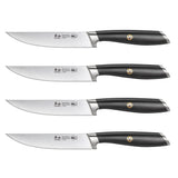 L & L1 Series 4-Piece Fine-Edge Steak Knife Set, Forged German Steel