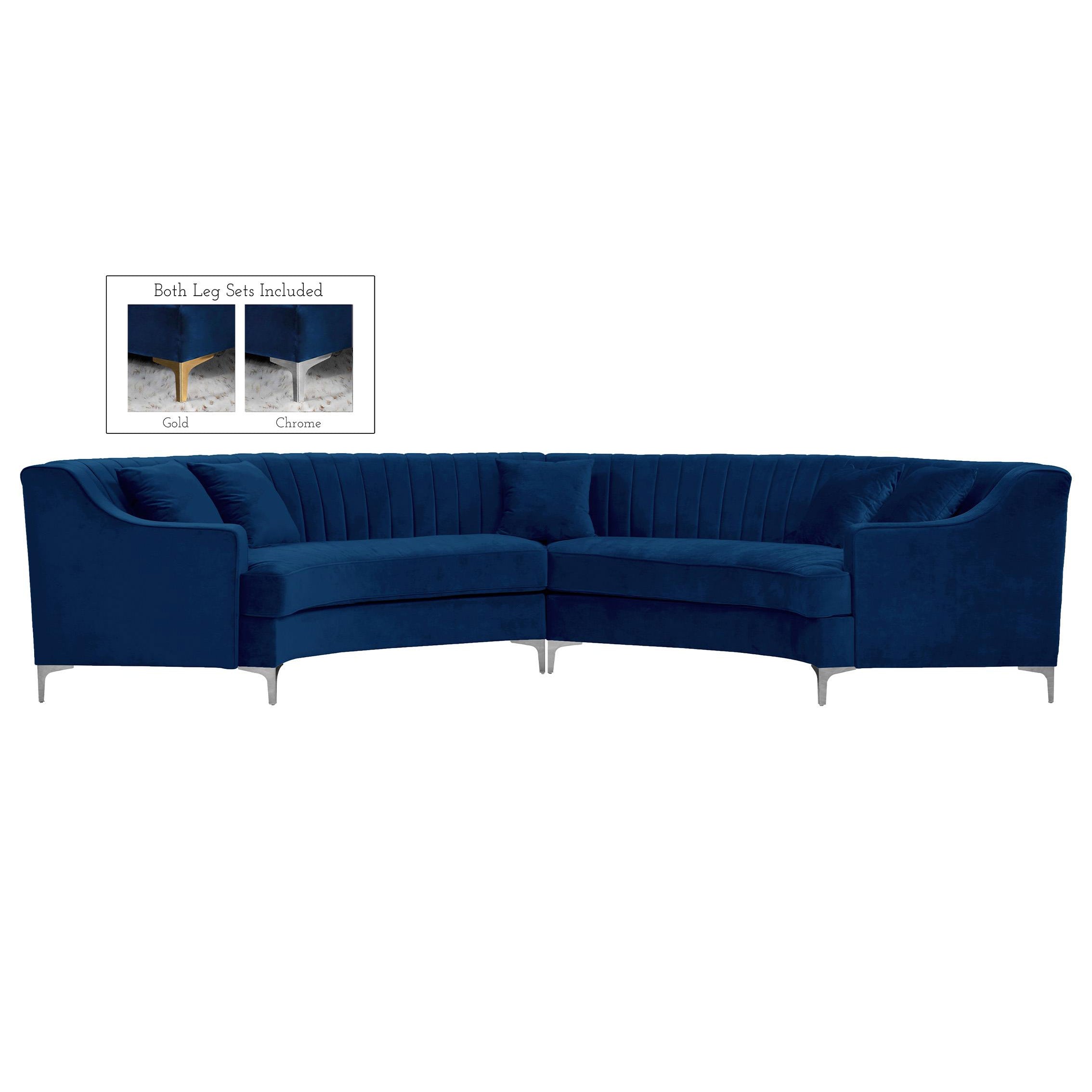 Jackson Velvet 2pc. Sectional