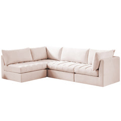 Jacob Velvet Modular Sectional