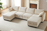 HARLOW 114" Corduroy Sofa w/ Storage