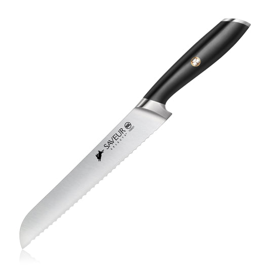 Saveur Selects 8-Inch Bread Knife, Forged German Steel, 1026221