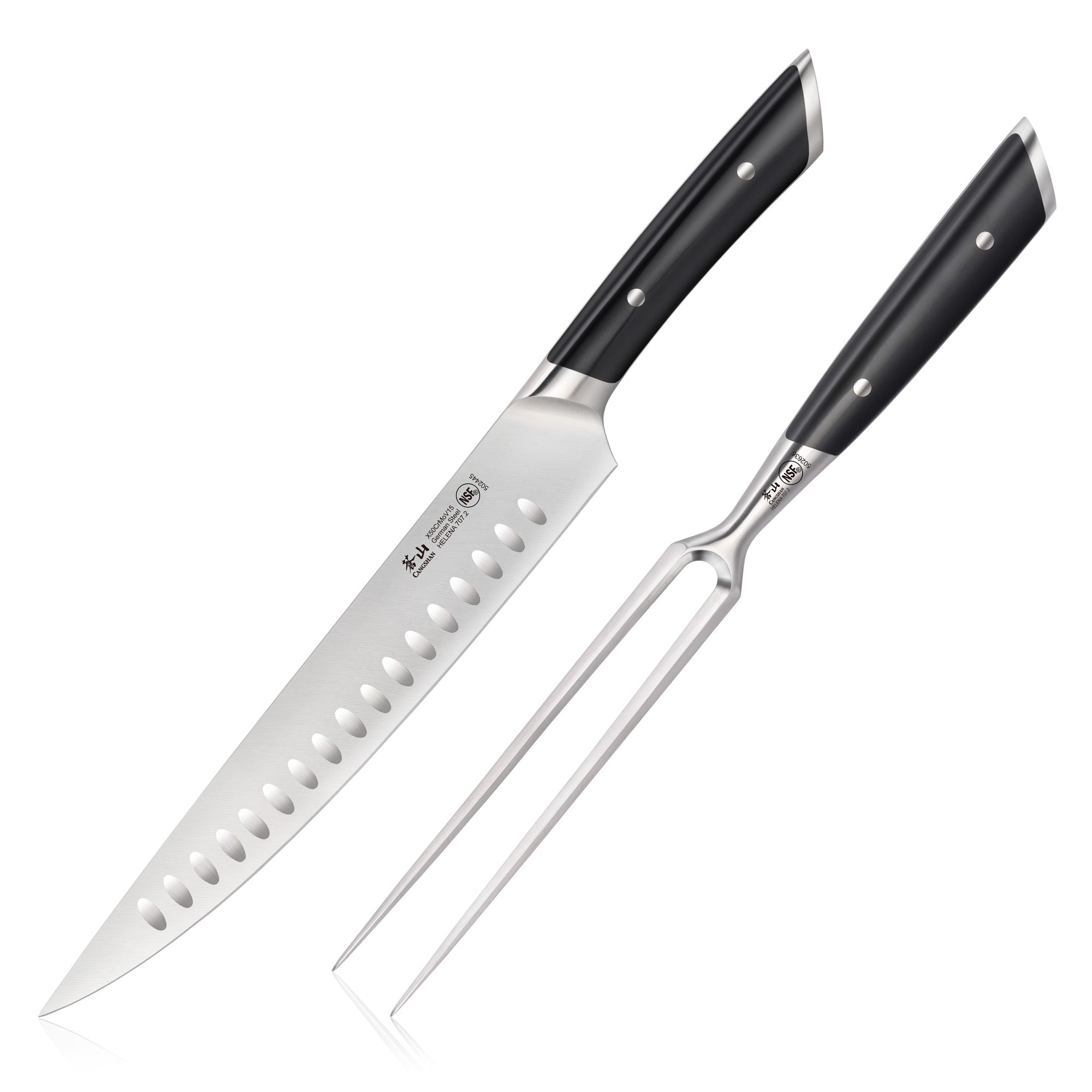 HELENA Series 2-Piece Carving Set, Forged German Steel