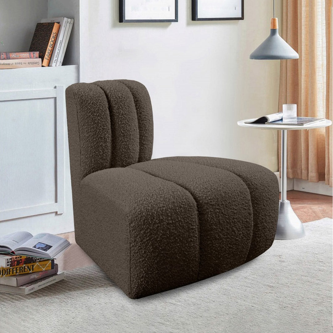 Arc Boucle Fabric Modular Chair