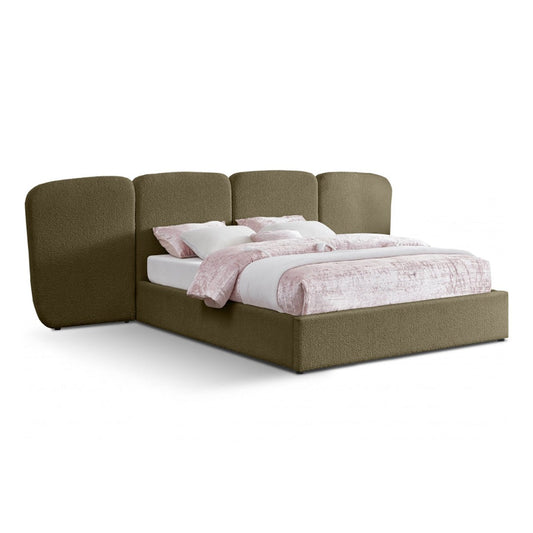 Shiloh Boucle Fabric Bed