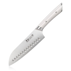 HELENA Series 7-Inch Santoku Knife, Forged German Steel