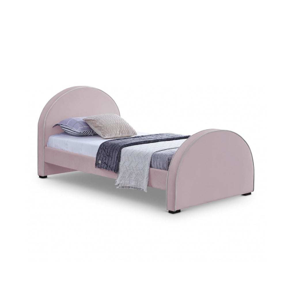 Brody Velvet Twin Bed