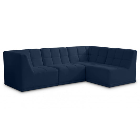 Relax Velvet Modular Sectional