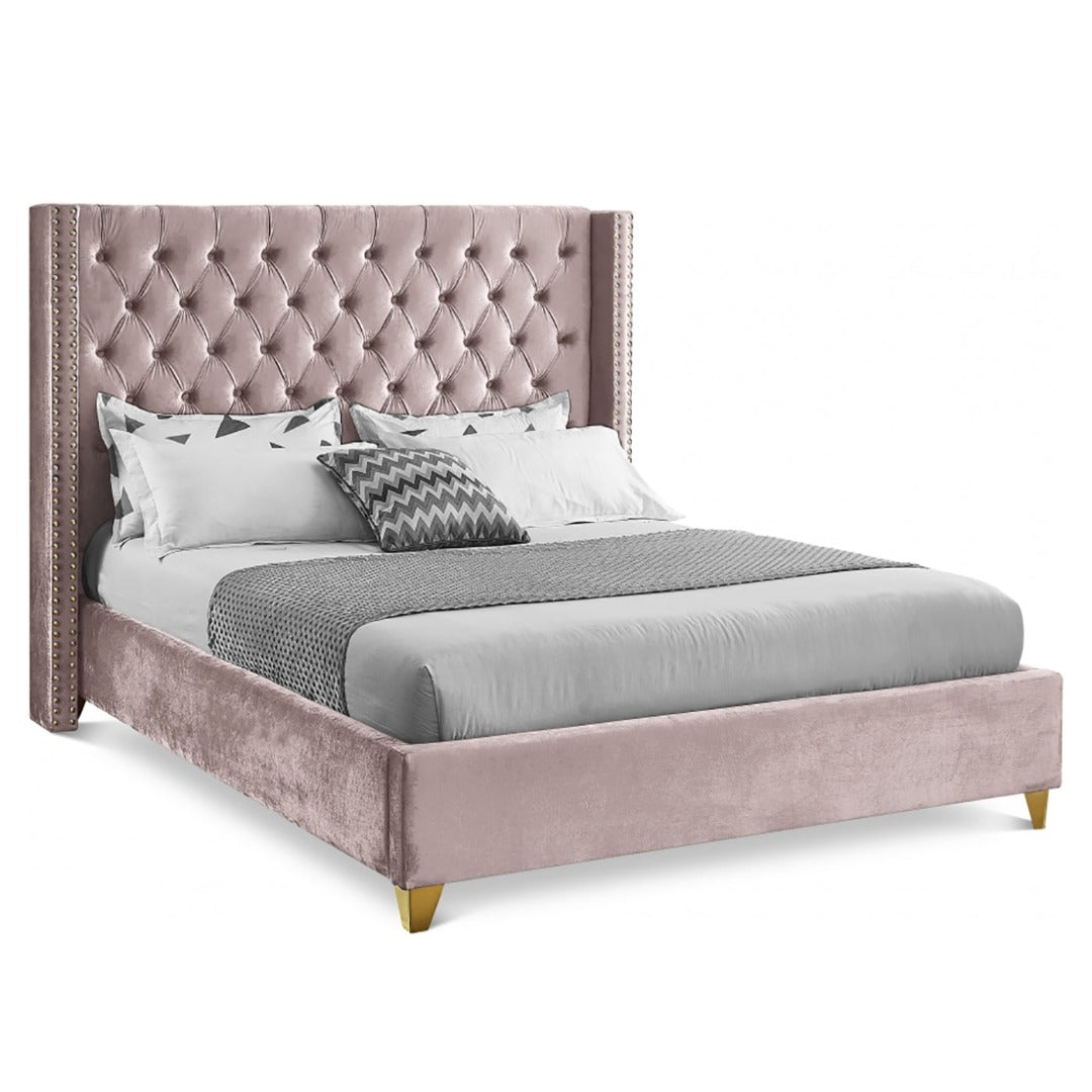 Barolo Velvet Bed