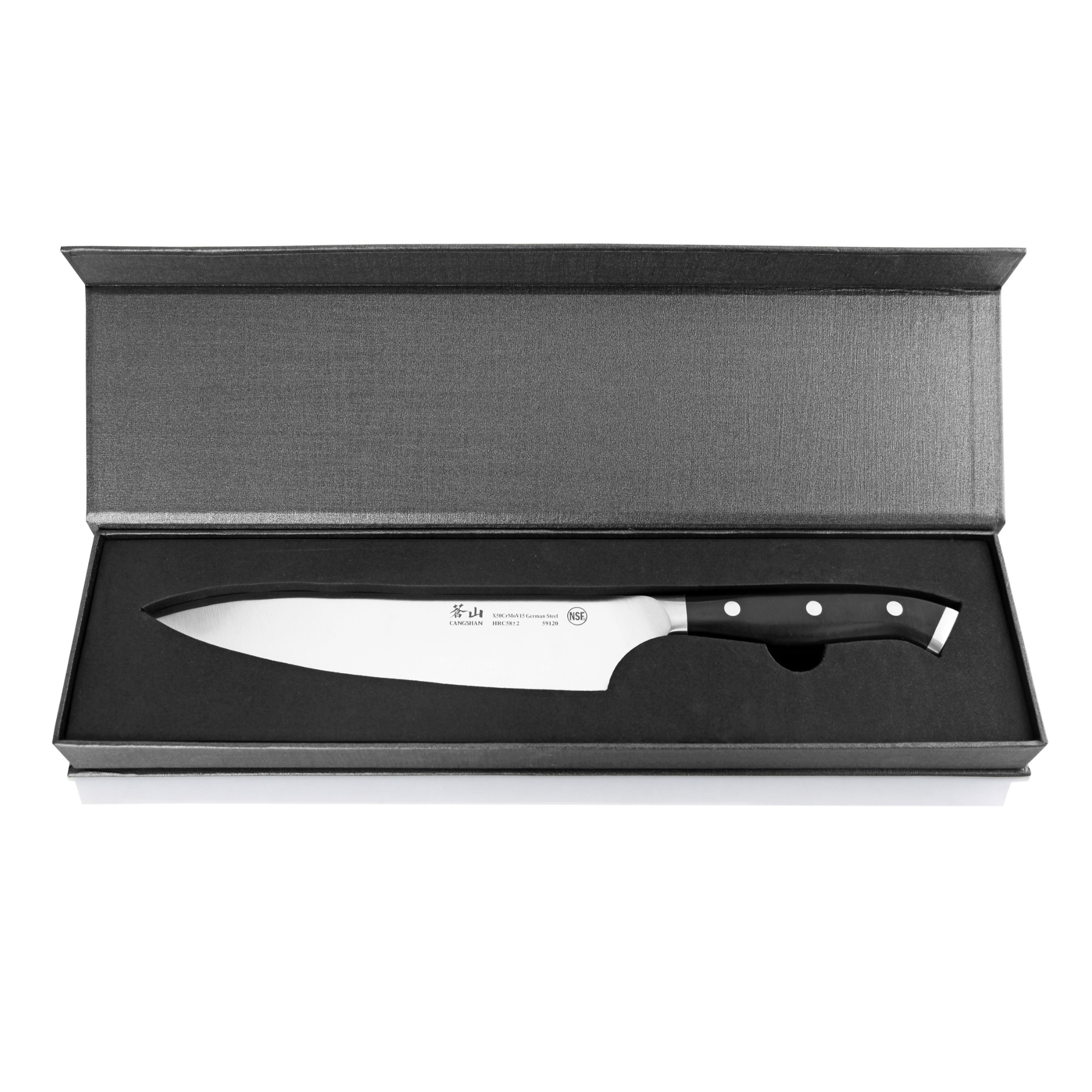 D Series 8-Inch Chef's Knife, Forged German Steel, 59120