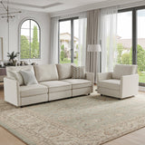 Harmetrix Oversized Soft Sectional Couch with Storage