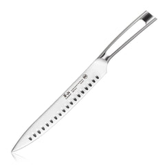 TN1 Series 9-Inch Carving Knife with Ash Wood Sheath, Forged Swedish 14C28N Steel, 1021844