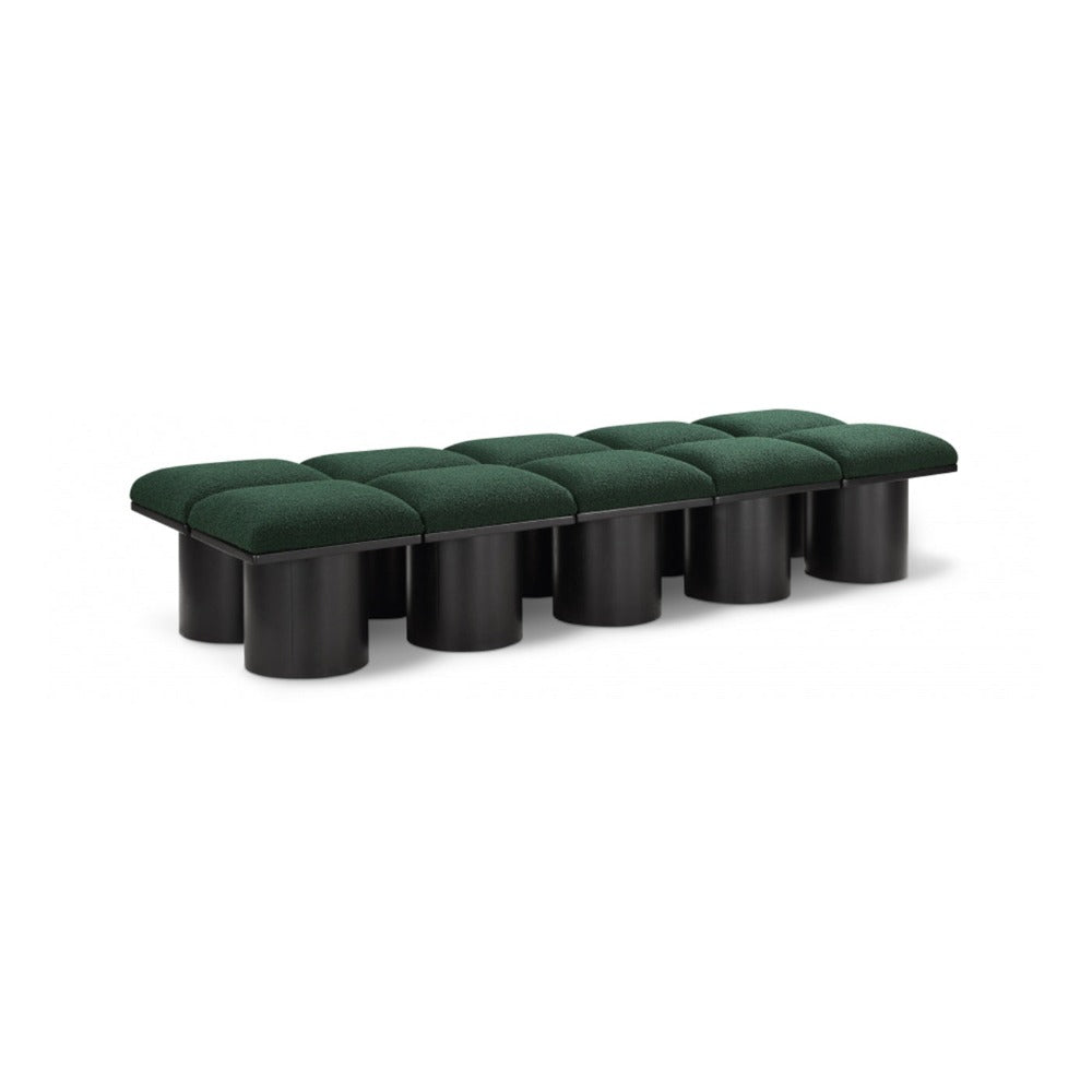 Pavilion Boucle Fabric 10pc. Modular Bench