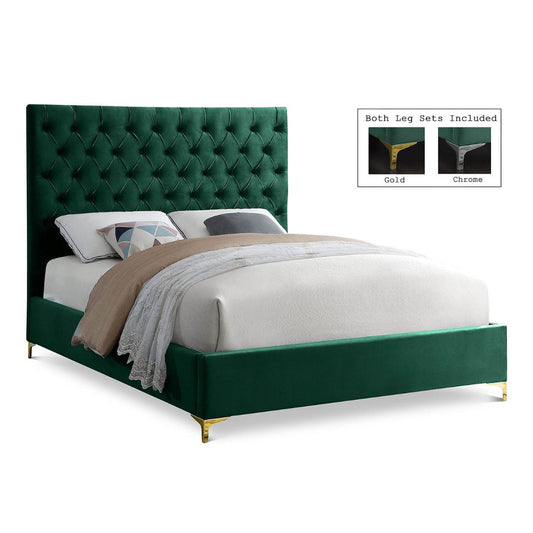 Cruz Velvet Bed