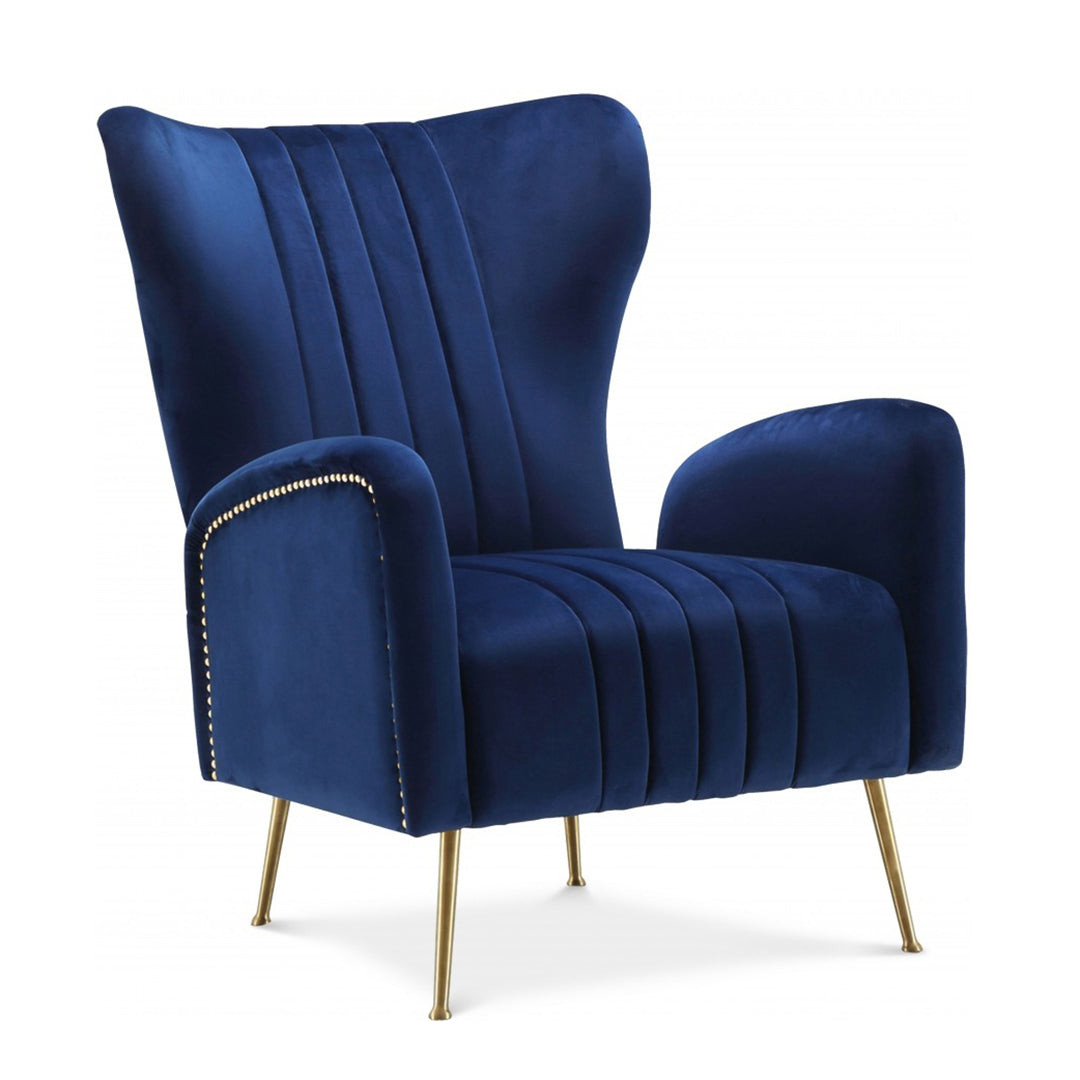 Opera Velvet Accent Chair