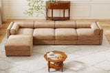 PERTH 142" Sofa 4 Seater with 1 Ottoman