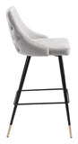 Piccolo Barstool Gray