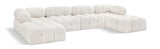 Ames - 6 Piece Fabric Modular U-Shaped Sectional