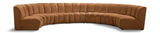 Infinity - 7 Piece Modular Sectional - Saddle