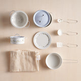 ROBUD Tinplate Pretend Cooking Utensils